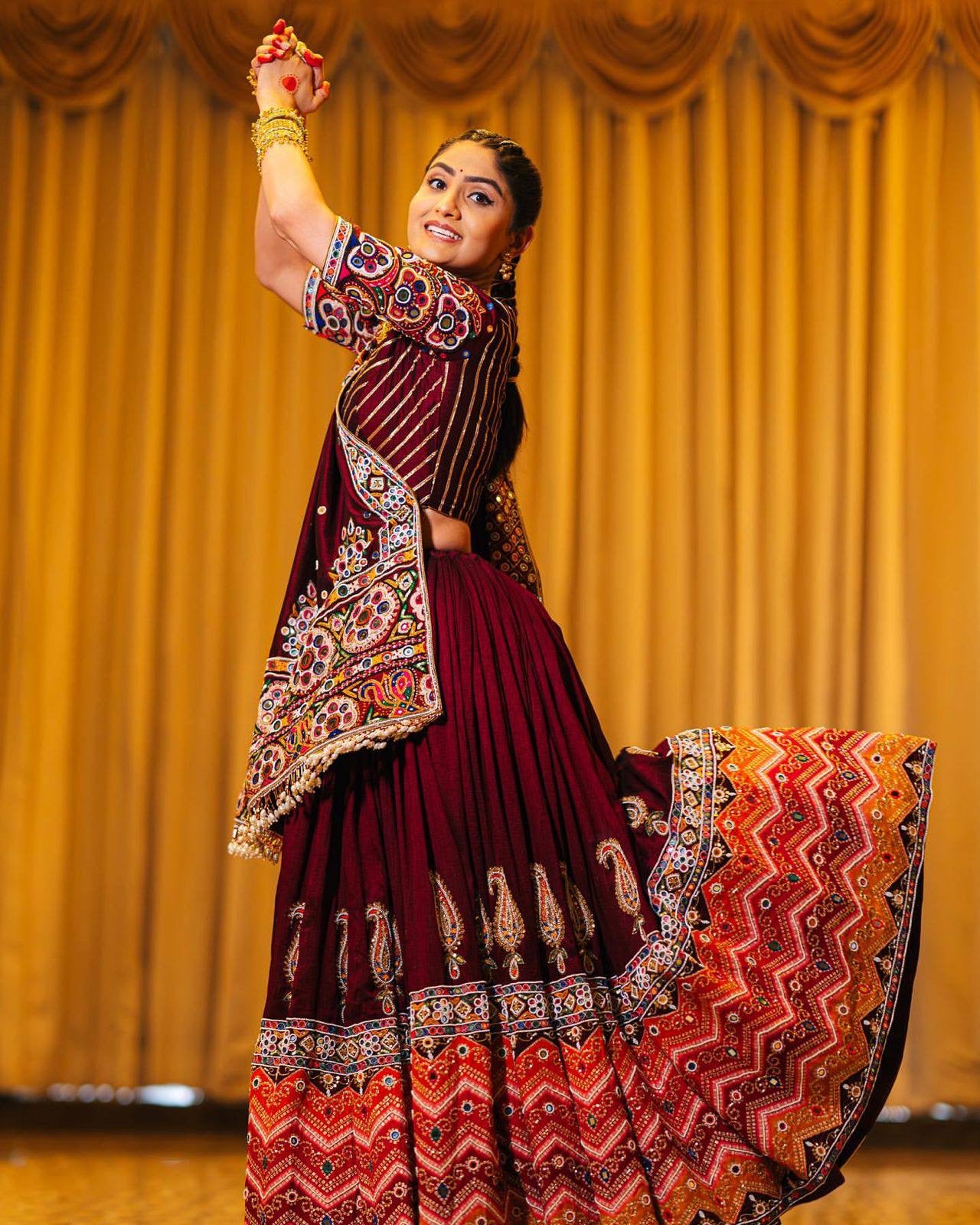 ALC 114 - Premium Chaniya Choli for Navratri | Traditional Garba Outfit