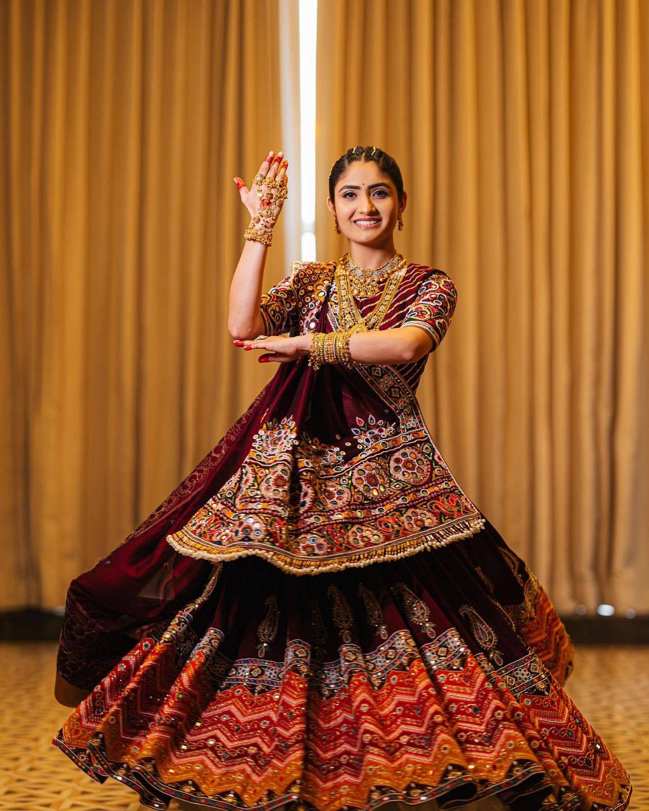 ALC 114 - Premium Chaniya Choli for Navratri | Traditional Garba Outfit