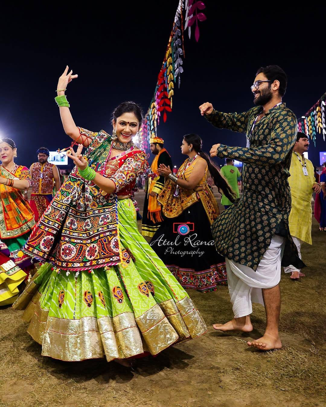 ALC 117 - Premium Navratri Chaniya Choli | Traditional Garba Outfit with Elegant Design