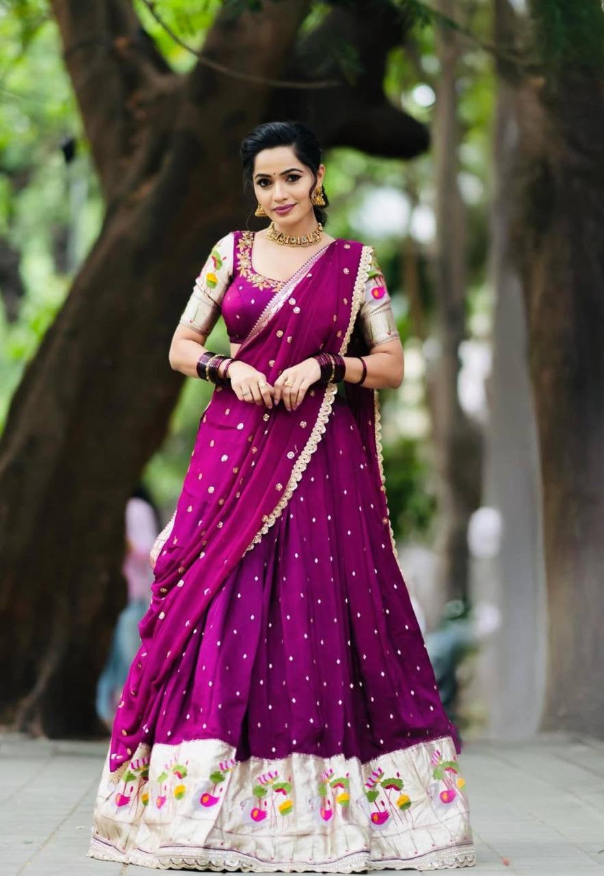 Festival special designer Lehenga Choli with Embroidery Sequence Work - FFPC-515