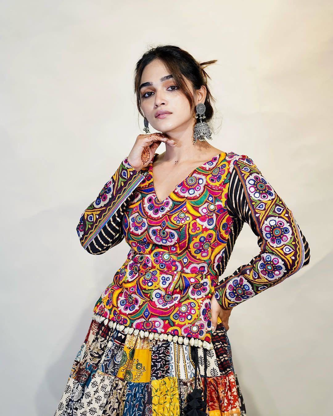 Alc 125 - Navratri Special Indowestern Lehenga Set