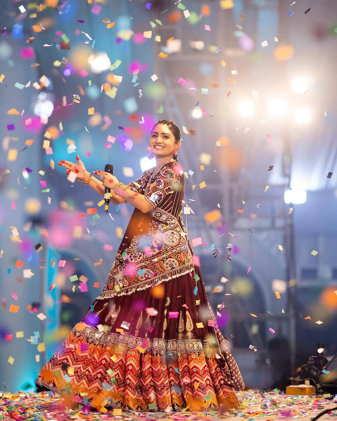 ALC 114 - Premium Chaniya Choli for Navratri | Traditional Garba Outfit