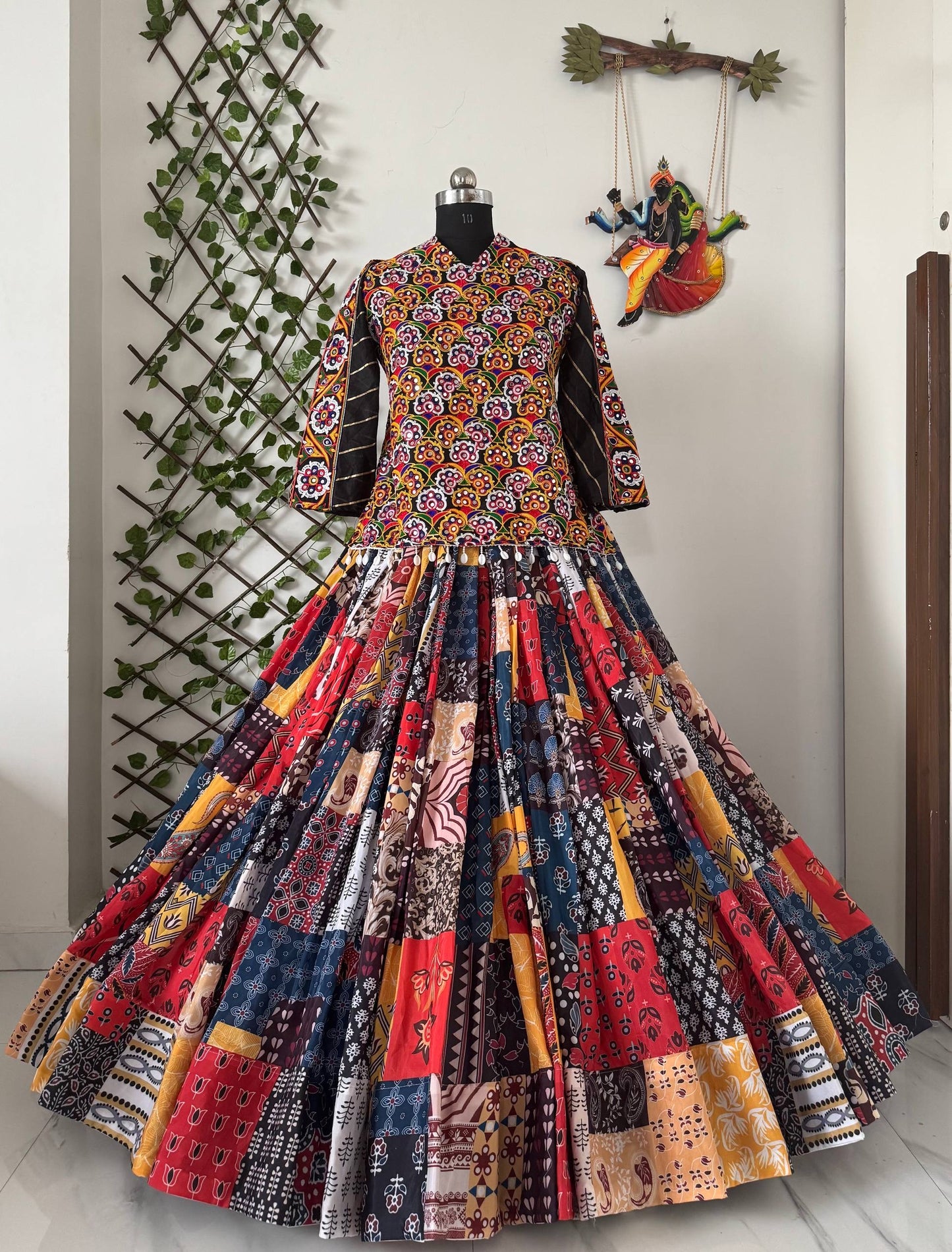Alc 125 - Navratri Special Indowestern Lehenga Set