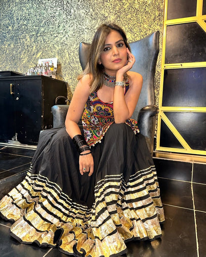 ALC 1140 - Navratri Special Indowestern Lehenga Set