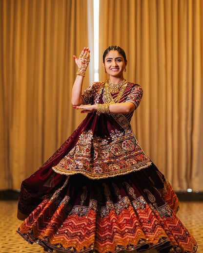 ALC 114 - Premium Chaniya Choli for Navratri | Traditional Garba Outfit