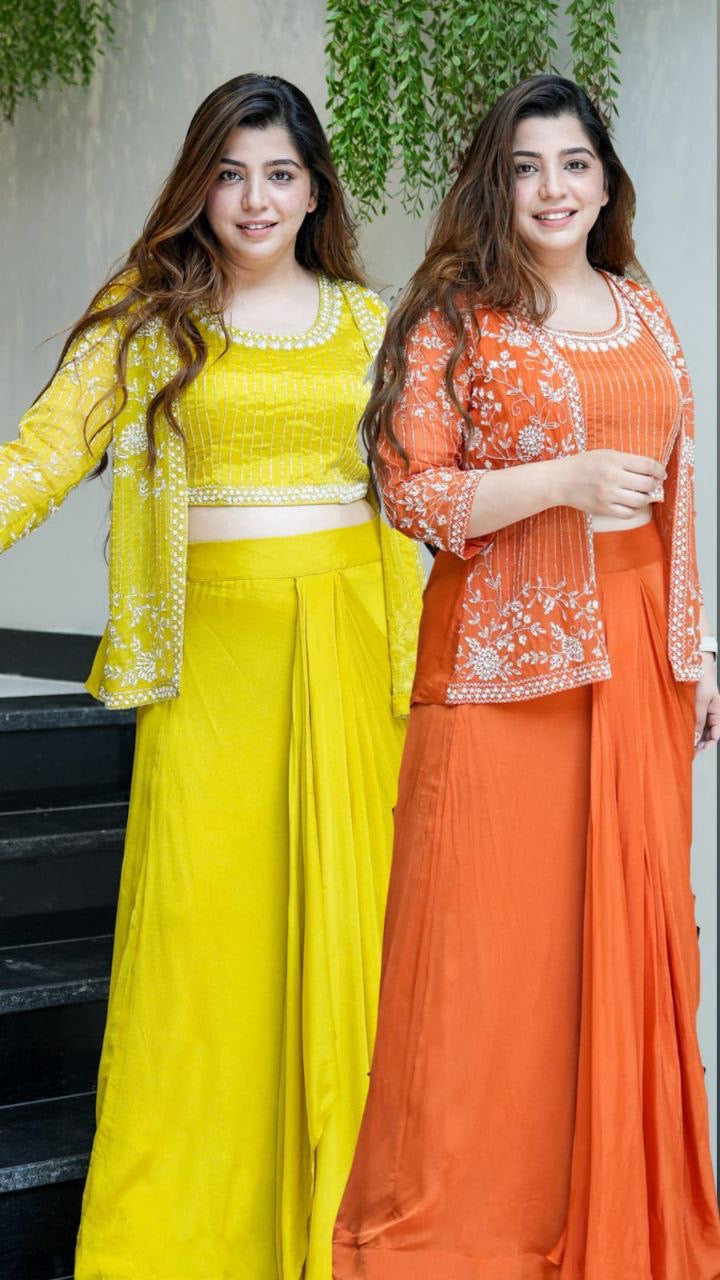 Hv 9272- indowesturn dhoti set