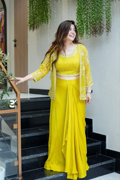 Hv 9272- indowesturn dhoti set