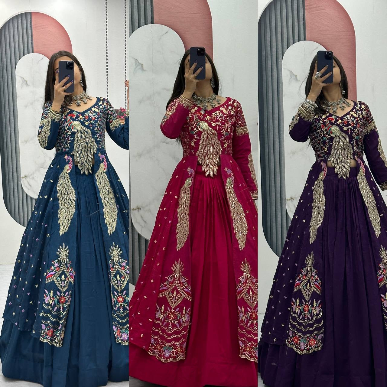 Pc 528- new colour in superhit desine for upcoming wedding season