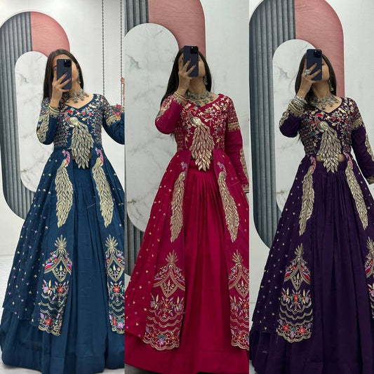 Pc 528- new colour in superhit desine for upcoming wedding season