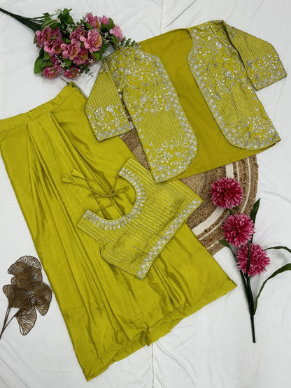 Hv 9272- indowesturn dhoti set