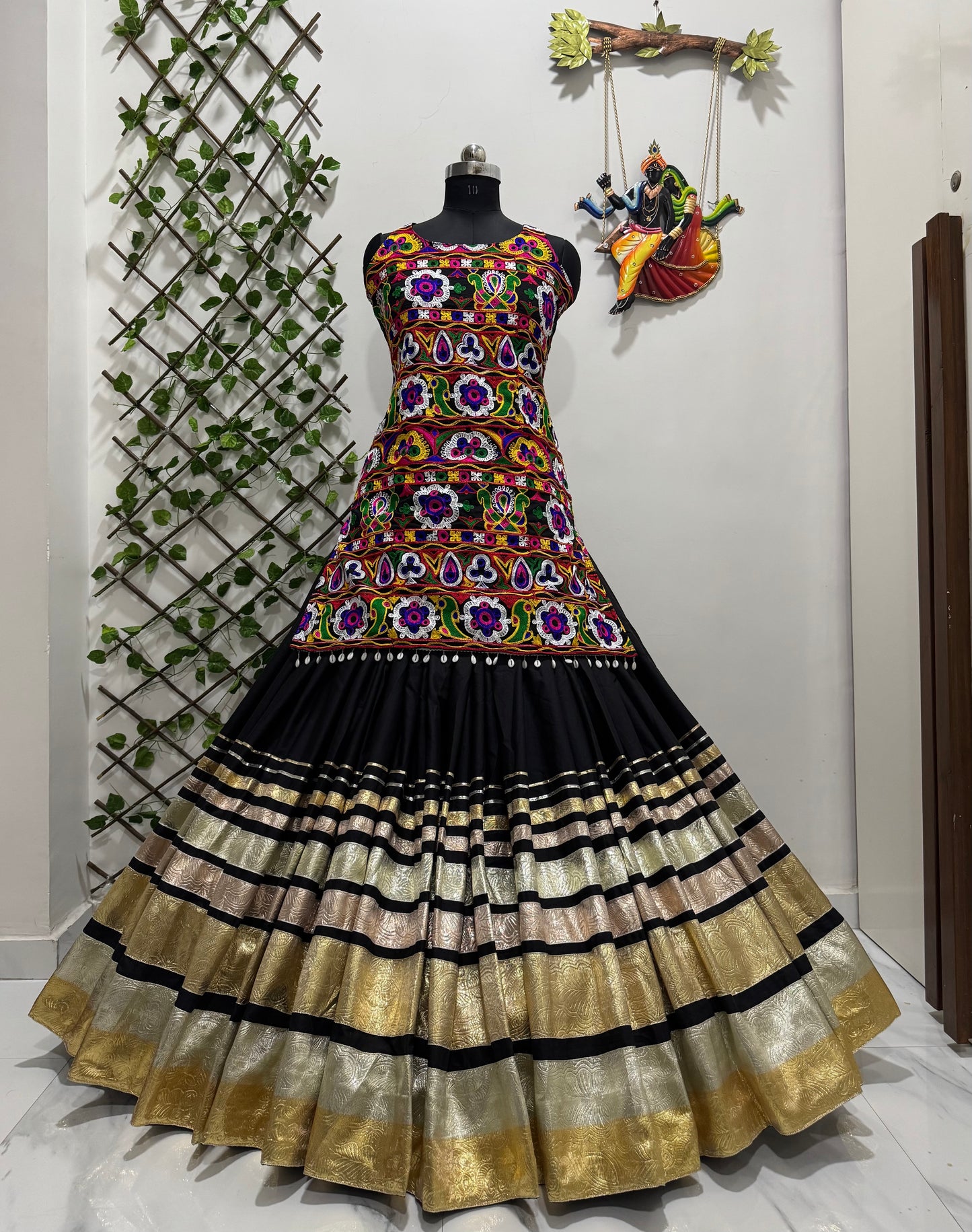 ALC 1140 - Navratri Special Indowestern Lehenga Set