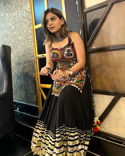 ALC 1140 - Navratri Special Indowestern Lehenga Set