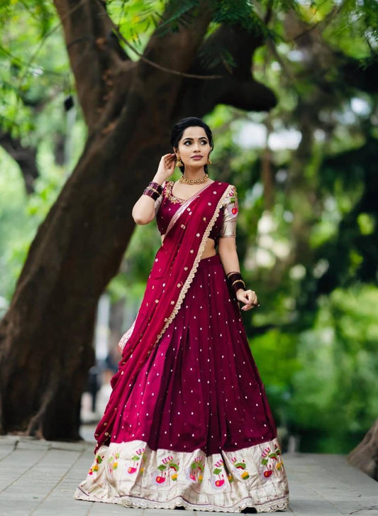 Festival special designer Lehenga Choli with Embroidery Sequence Work - FFPC-515