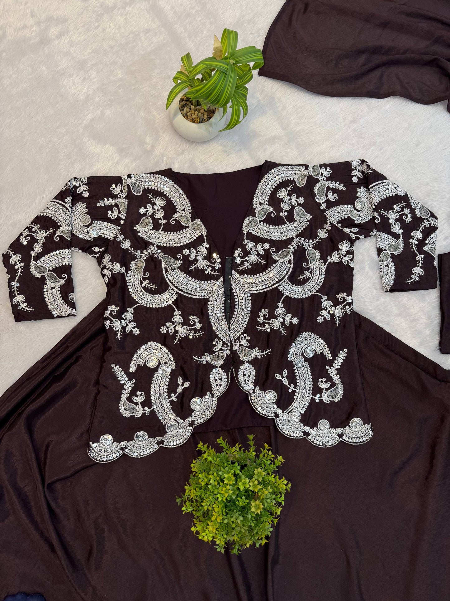 St-1135 indowesturn drape saree