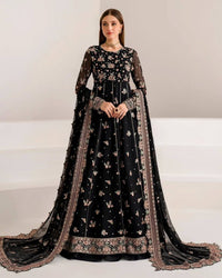 Premium and stylish anarkali with sharara with beautiful sequins & Thread Embroidery work