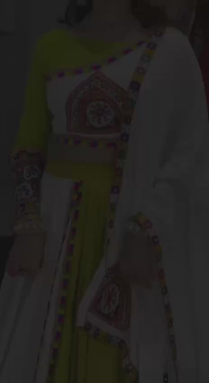 Premium Designer Rayon Cotton Lehenga Set with Gamathi Work - Navratri 2025 - FFgrtn 8050